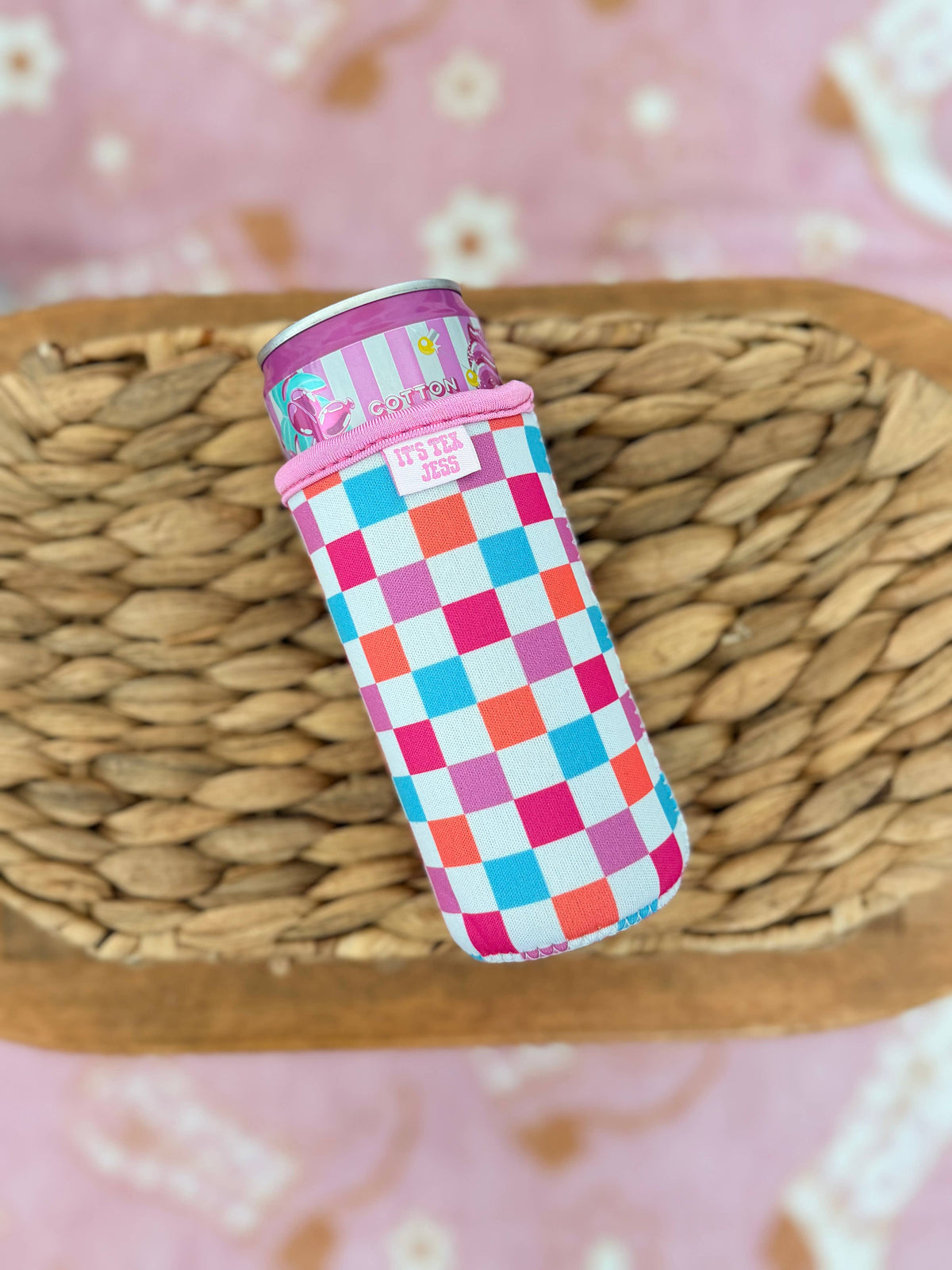 Color Me Cute Slim Can Sleeve