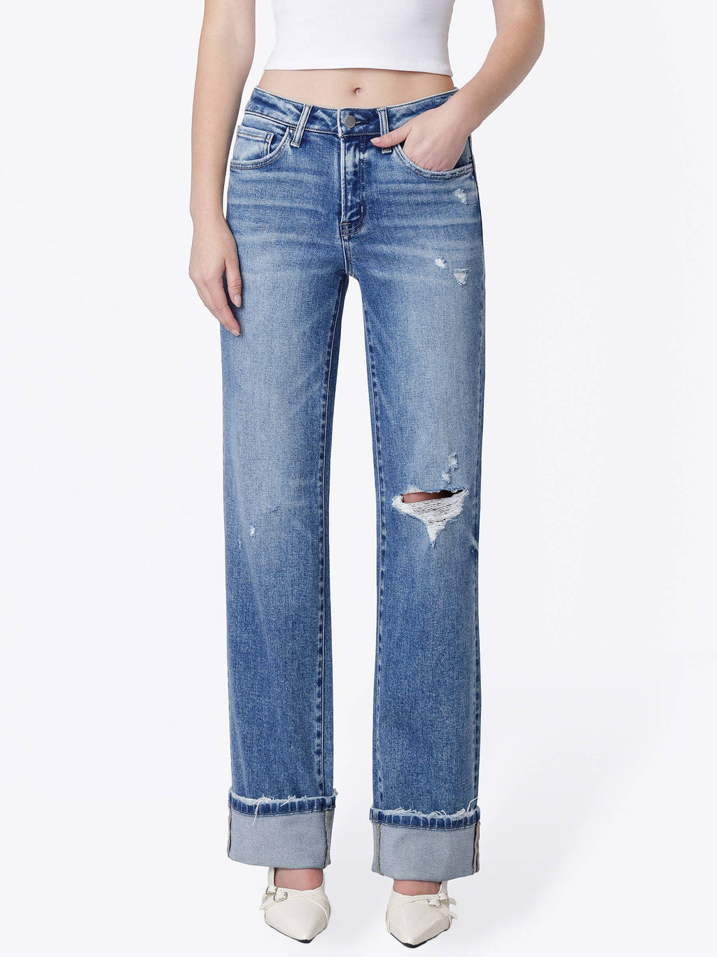 The Everyday Cuffed Jean — Flying Monkey
