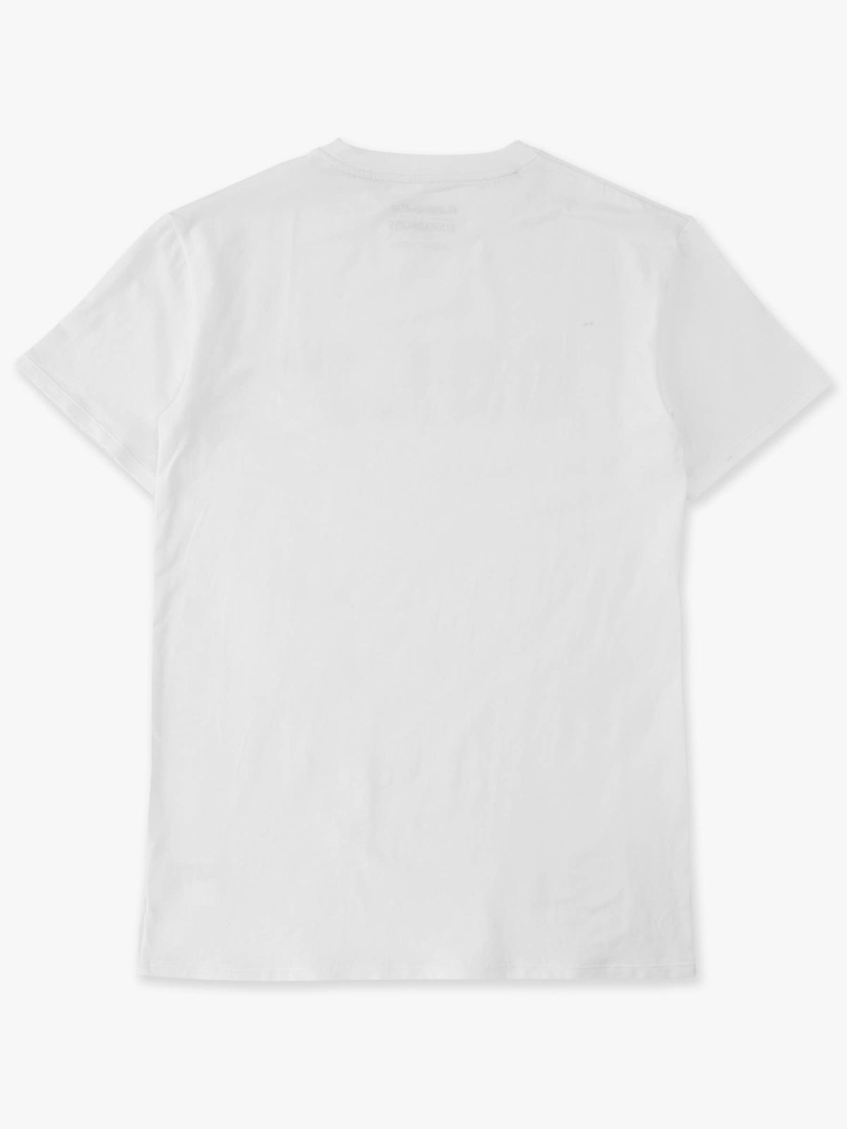 Adult Santa White Short Sleeve Graphic Tee: White / Adult M