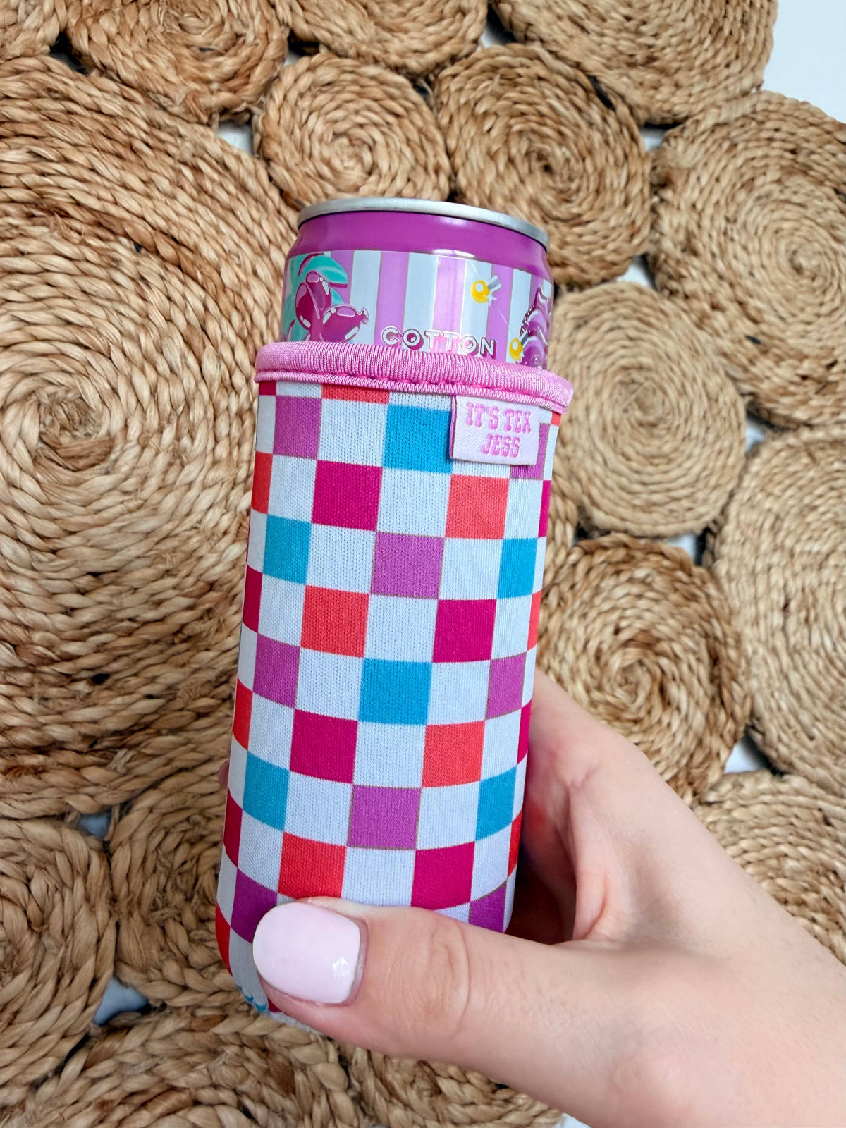 Color Me Cute Slim Can Sleeve